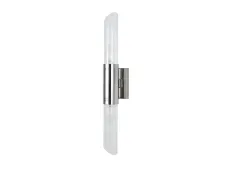 NEWPORT 7270 7272/A nickel new , Бра, Nickel Clear glass L7*H50*Sp9.5 cm E14 2*40W