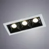 Точечный встраиваемый светильник Arte Lamp GRILL A3153PL-3BK | Дом Декора