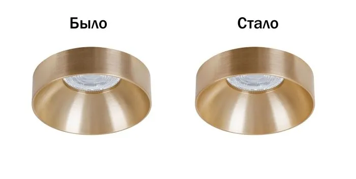 Точечный встраиваемый светильник Arte Lamp RAMO A1240PL-1SG | Дом Декора