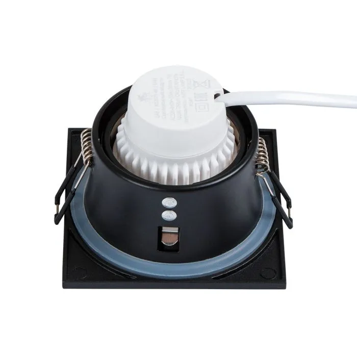 Точечный встраиваемый светильник Arte Lamp HELM A2868PL-1BK | Дом Декора