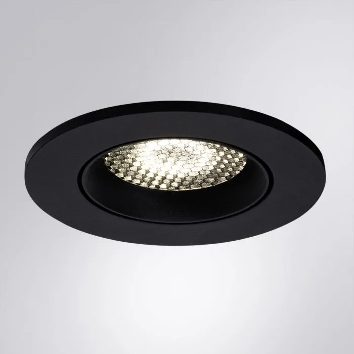 Точечный встраиваемый светильник Arte Lamp FUJI A2865PL-1BK | Дом Декора
