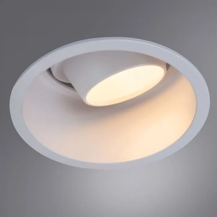 Точечный встраиваемый светильник Arte Lamp KEID A2162PL-1WH | Дом Декора