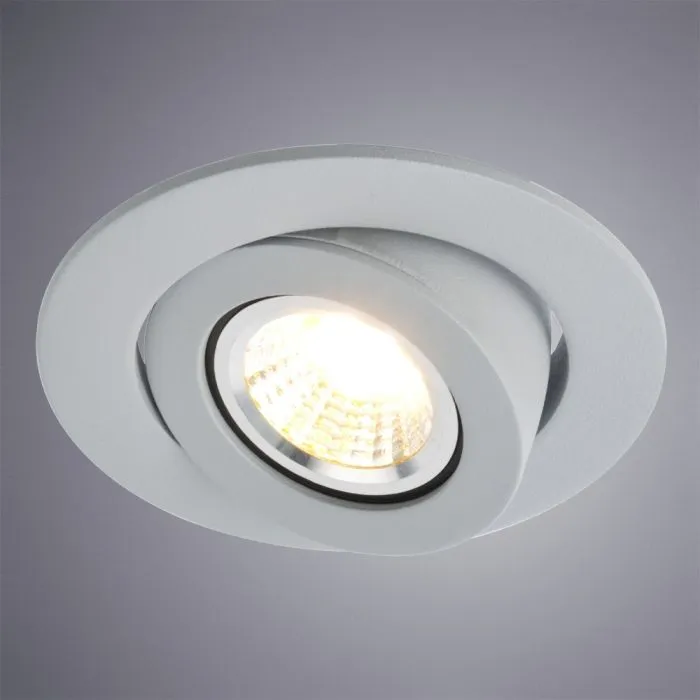 Точечный встраиваемый светильник Arte Lamp ACCENTO A4009PL-1GY | Дом Декора