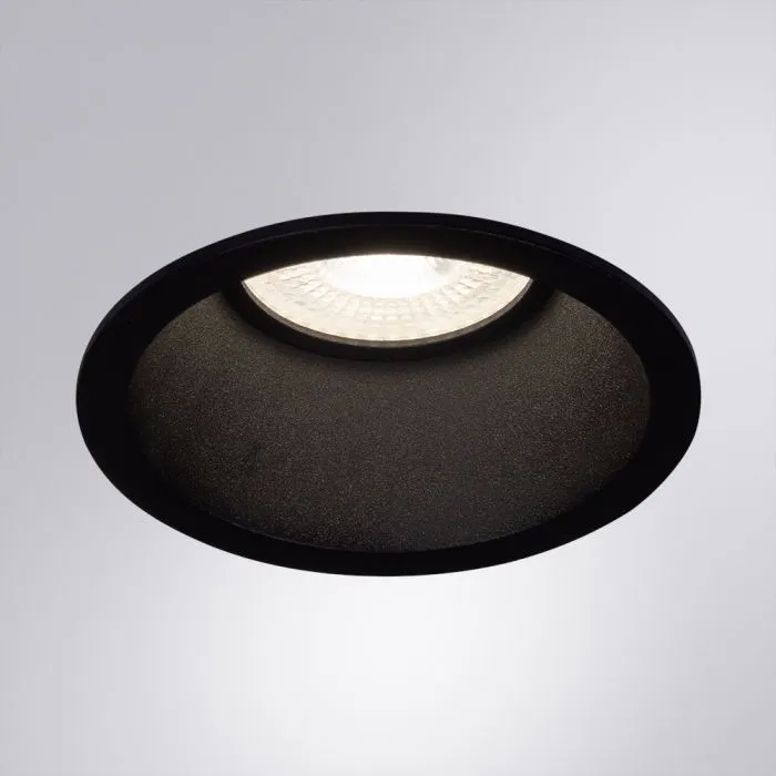 Точечный встраиваемый светильник Arte Lamp DASH A2864PL-1BK | Дом Декора