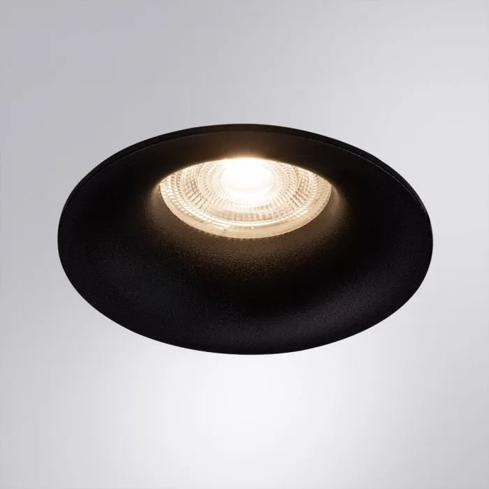 Точечный встраиваемый светильник Arte Lamp CORNO A2863PL-1BK | Дом Декора