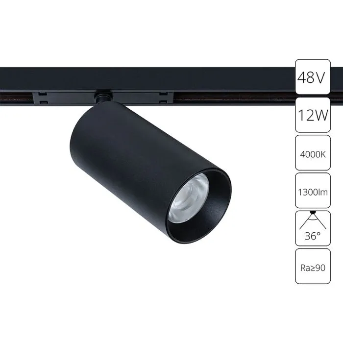 Магнитный трековый светильник Arte Lamp OPTIMA A7261PL-1BK | Дом Декора