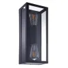 Уличный настенный светильник Arte Lamp BELFAST A4569AL-2BK | Дом Декора