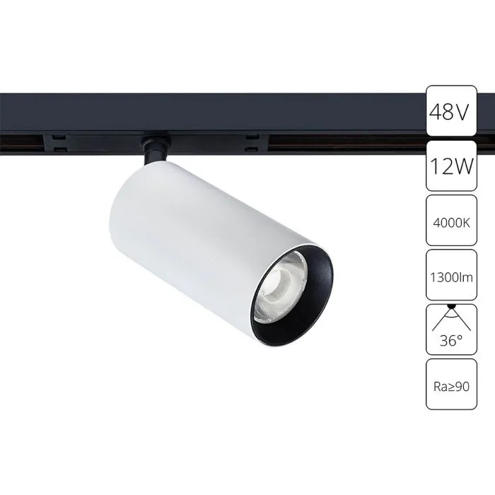 Магнитный трековый светильник Arte Lamp OPTIMA A7261PL-1WH | Дом Декора