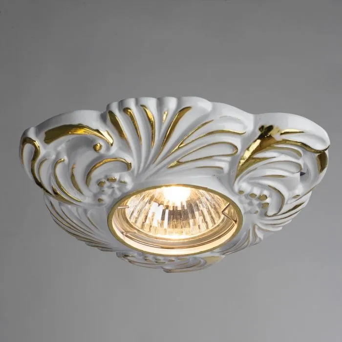 Точечный встраиваемый светильник Arte Lamp OCCHIO A5285PL-1SG | Дом Декора