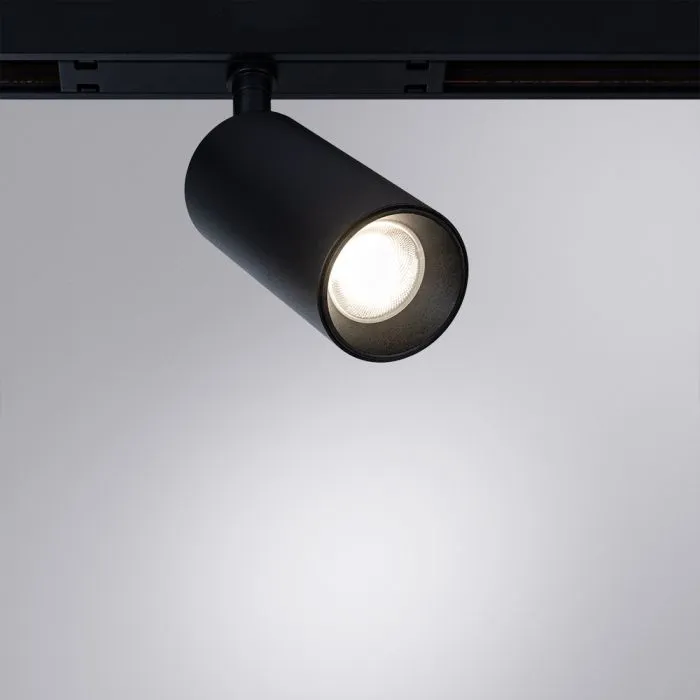 Магнитный трековый светильник Arte Lamp OPTIMA A7260PL-1BK | Дом Декора