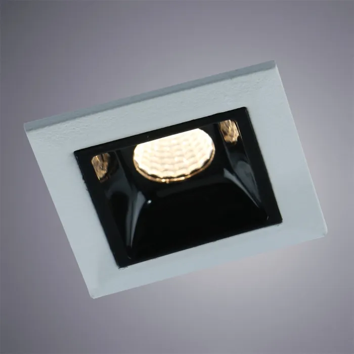 Точечный встраиваемый светильник Arte Lamp GRILL A3153PL-1BK | Дом Декора