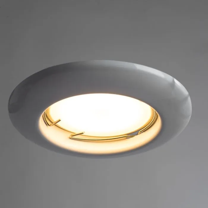 Точечный встраиваемый светильник Arte Lamp PRAKTISCH A1203PL-1WH | Дом Декора