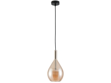 NEWPORT 7230 7231/S mat.black amber , Подвесной светильник, Matte black Amber glass+matte white glass D15*H28,8/250 cm G9 1*7W