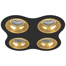 Комплект из светильников и рамки DOMINO Domino Lightstar D64703030303