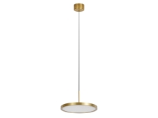 NEWPORT 3510 3511/S brass , Подвесной светильник, Brass D19*H10/250 cm LED 8W 3100K 125Lm