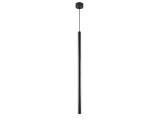 NEWPORT 15000 15105N/S black glossy , Подвесной светильник, Black glossy D2,5*H70/250 cm LED 5W 350Lm 4000K