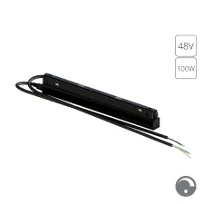 Блок питания встраиваемый в трек 48V 100W для магнитной трековой системы ARTE LAMP LINEA A482706N