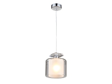 NEWPORT 4400 4401/S chrome , Подвесной светильник, Chrome Clear crystal Clear glass D15*H19/269 cm E14 1*40W