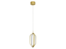 NEWPORT 15000 15107/S brass , Подвесной светильник, Brass L13*H31/250 cm LED 14W 3100K 1350Lm
