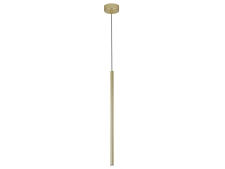 NEWPORT 15000 15105N/S mat.gold , Подвесной светильник, Matte gold D2,5*H70/250 cm LED 5W