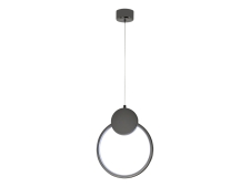 NEWPORT 15000 15106/S black glossy , Подвесной светильник, Black glossy L25*W1,5*H31,2/250 cm LED 10W 3100K 1000Lm