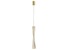 NEWPORT 8240 8246N/S gold , Подвесной светильник, Gold Сlear crystal L7,6*H50/250 cm LED 13W 1300Lm 3100-4000K