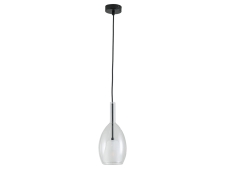 NEWPORT 7230 7232/S mat.black clear , Подвесной светильник, Matte black Clear glass+matte white glass D13*H28,8/250 cm G9 1*7W