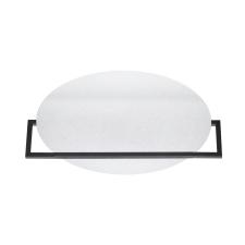 7015/20WL HIGHTECH ODL25 295 белый ice crack/металл/акрил Настенно-потолочный светильник IP20 LED поворотный 360° 1*20W LUNAR